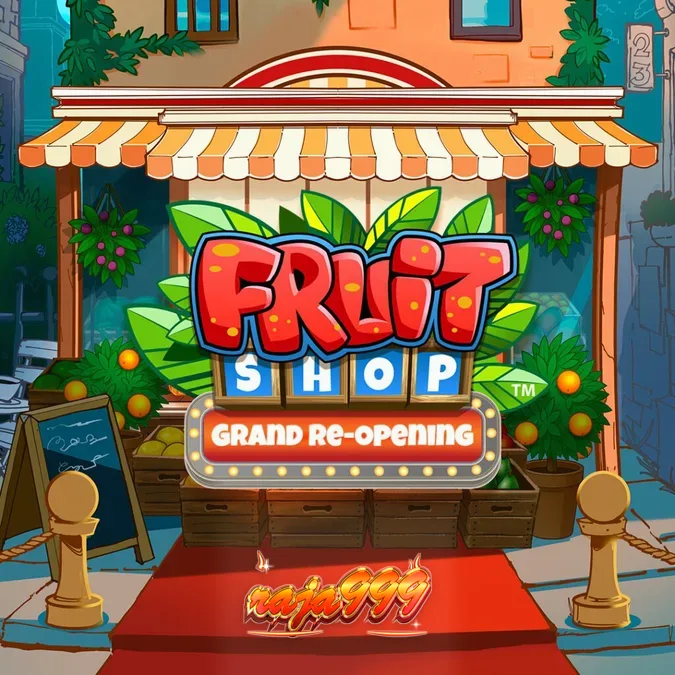 Fruit Shop Grand Re-Opening स्लॉट गेम का इंटरफेस